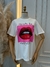 T-shirt Básica Estonada Lips