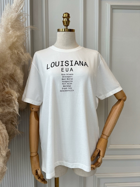 T-shirt Básica Estonada Louisiana