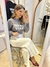 Calça Jeans Pantacourt Ivete na internet