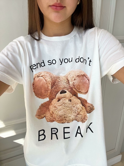 T-shirt Básica Estonada Break
