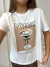 T-shirt Básica Estonada Espresso Martini