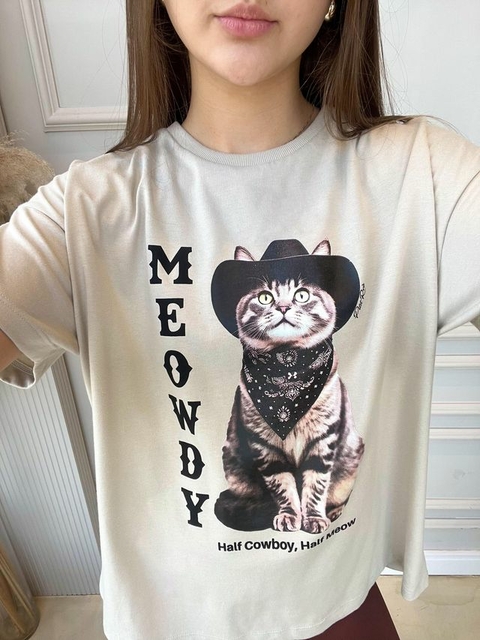 T-shirt Color Meowdy