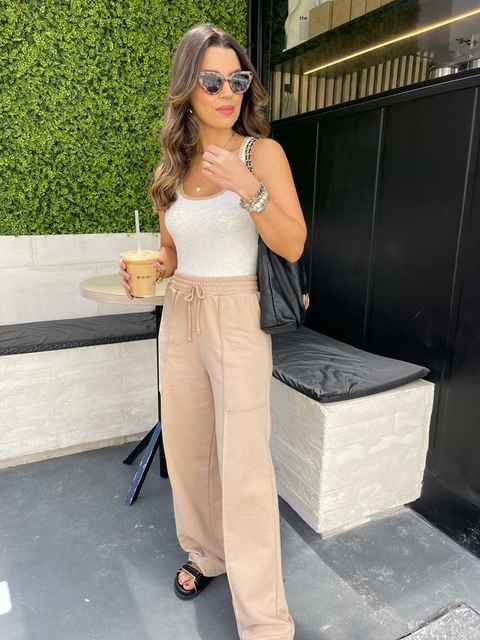 Calça Wide Leg Amber - comprar online