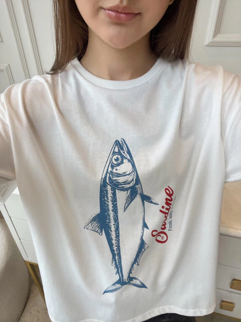 T-shirt Color Fresh And Salty