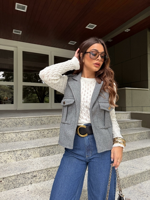 Colete De Lã Atlanta - comprar online