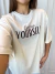 T-shirt Over Color Espresso na internet