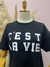 T-Shirt Básica Cest La Vie - Petit Rose