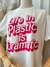 T-shirt Básica Barbie Life in Plastic - Petit Rose