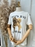 T-shirt Básica Estonada Baby Dog