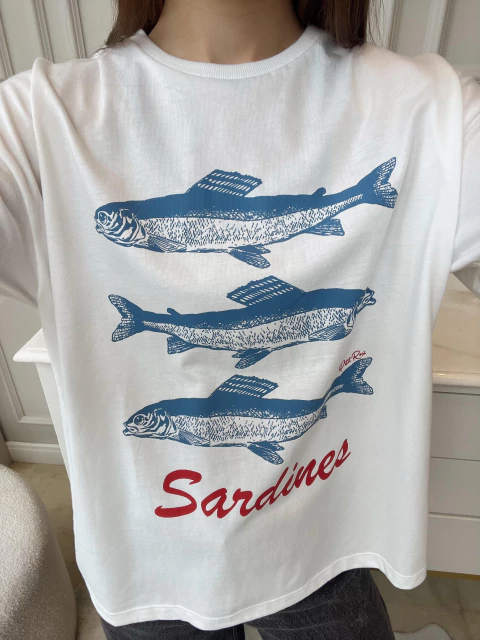 T-shirt Color Sardine Trio - comprar online