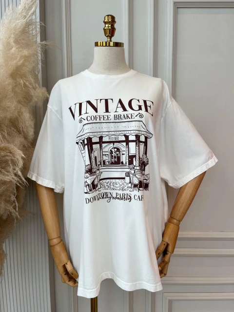T-shirt Over Estonada Vintage