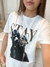 T-shirt Básica Estonada Stay - Petit Rose