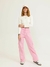 Imagem do Calça Jeans Cargo Naomi Petit Rose