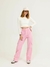 Calça Jeans Cargo Naomi Petit Rose