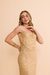 Vestido Longo Paetê Miraggio na internet