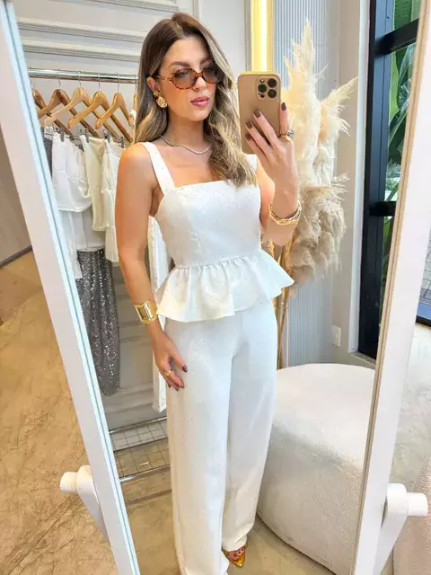 Calça Wide Leg Miami
