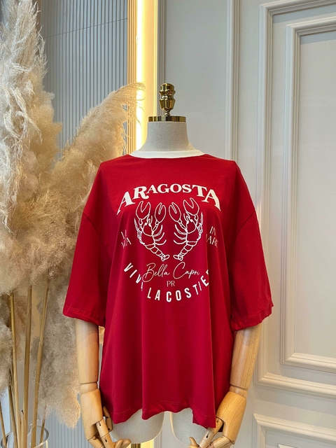 T-shirt Bicolor Aragosta