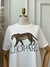 T-shirt Básica Estonada Leopard na internet