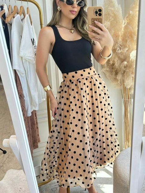 Saia de Organza Eloá - comprar online