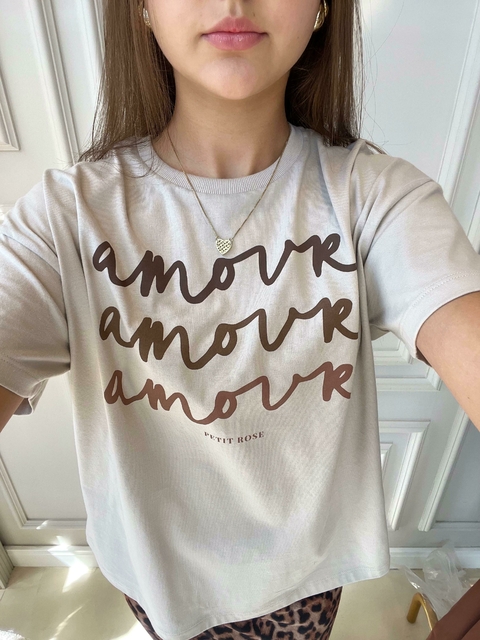 T-shirt Color Amour - comprar online