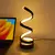 Abajur Espiral Minimalista (3 CORES LED QUE PODEM SER CONTROLADAS)