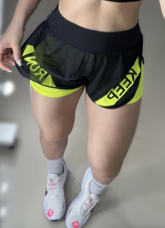 Short duplo bicolor KEEP RUN - SOUFIT
