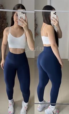 Legging AVULSA sem empina lisa sem costura várias cores