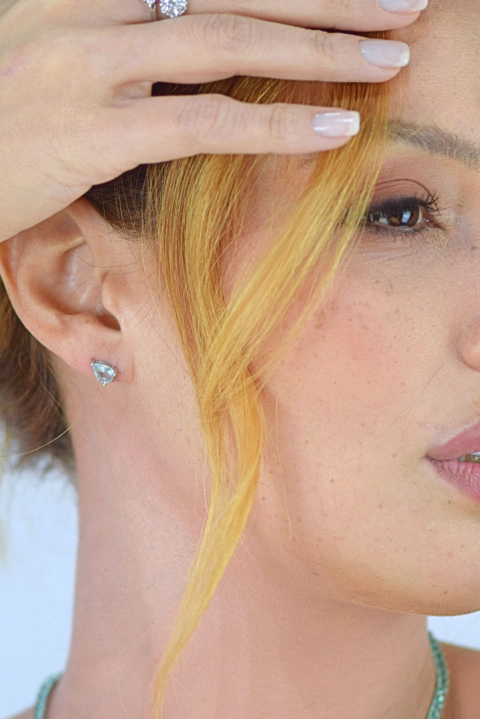 Brinco Órea Azul - comprar online