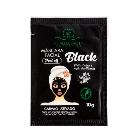 Máscara facial Black Peel Off - Phállebeauty