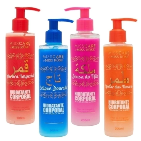 Hidratante Corporal Árabe 200ml - Miss Rose
