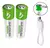 Pila Batería Recargable AAA Pack x2 DELEEX 1.5V 750mAh con cable USB - C en internet
