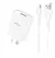 Cargador 2.4A USB-C - Carga Eficiente para Celulares y Tablets | Hoco DC75 en internet