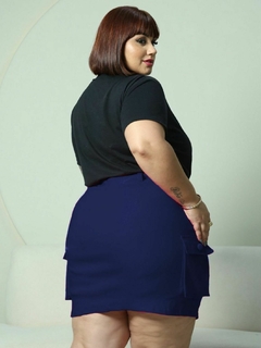 Imagem do Short Saia Cargo Alta Elasticidade