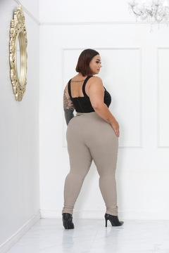 Calça Social Alfaiataria Bengaline Cinto Fixo - comprar online