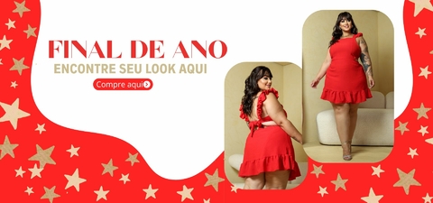 Imagem do banner rotativo Moda Plus Size Feminina Elegante | Thangerina Store
