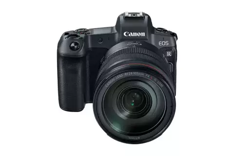 Câmera EOS R com lente RF 24-105mm