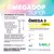 Omegadop Ômega 3 super concentrado 1100mg 60caps Elemento Puro - comprar online