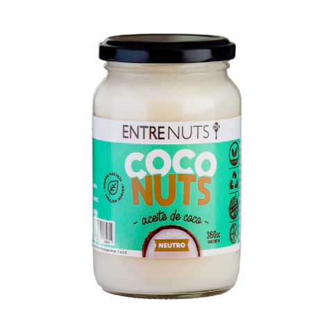 Aceite de coco neutro Entre nuts 360cc