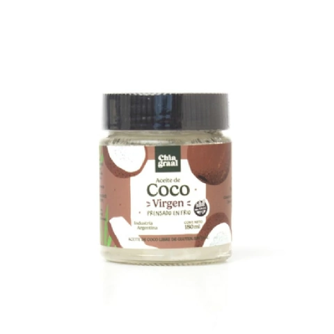 Aceite de coco virgen Chia graal 180ml
