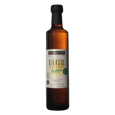 Aceite de girasol orgánico Pampagourmet 500ml