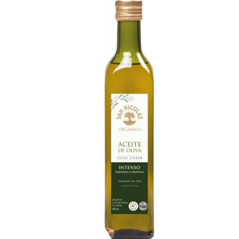 Aceite de oliva intenso orgánico San Nicolas 500ml