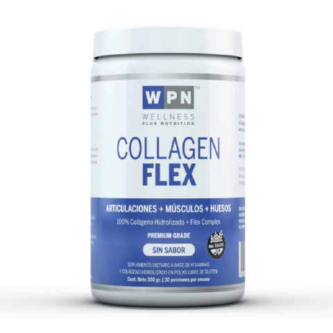 Colágeno Hidrolizado + Flex Complex sin sabor Mango WPN 300g - comprar online