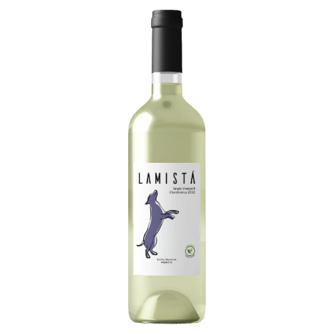Vino orgánico chardonnay Lamistá 750ml - comprar online