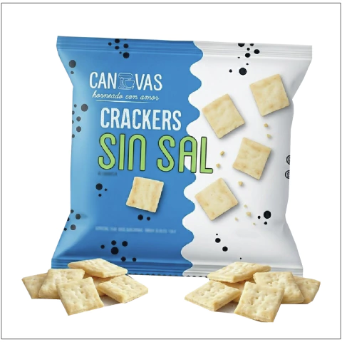 Crackers sin sal Canvas 100g