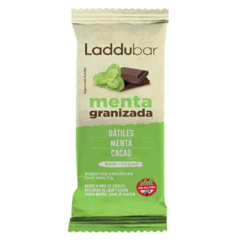 Barra de menta granizada Laddubar 30g