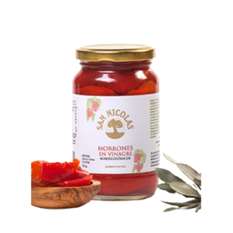 Morrones en vinagre San Nicolas 250g