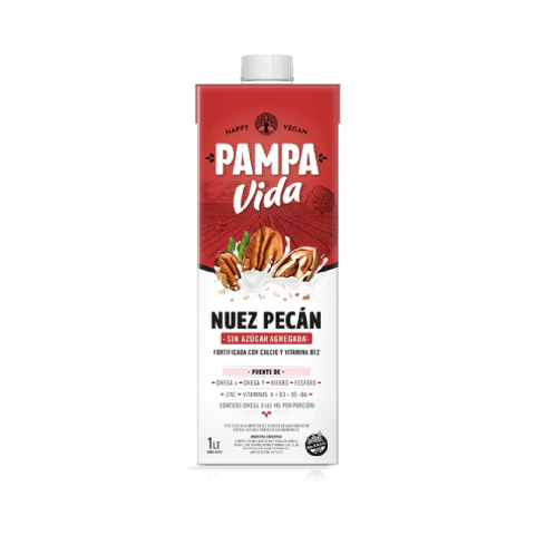 Bebida de nuez pecán Pampa vida 1lt