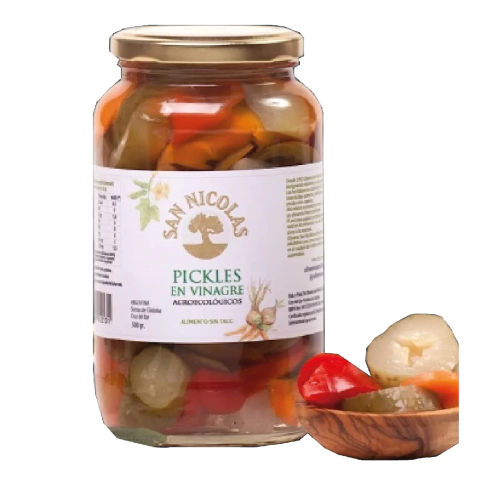 Pickles en vinagre San Nicolas 250g