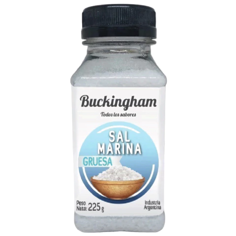 Sal marina gruesa Buckingham 215g