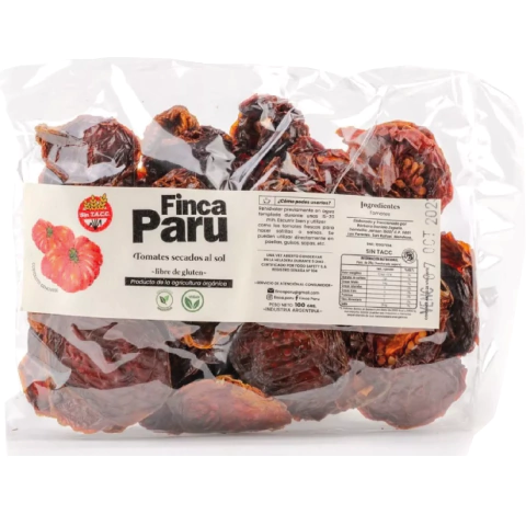 Tomates secos orgánico Finca paru 100g
